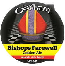 Oakham Bishops Farewell- The Queens Head Pub Sheet Petersfield Hampshire - Pubs Near Petersfield - Takeaway Pizza - Pizzas - Cask Ales & Excellent Food