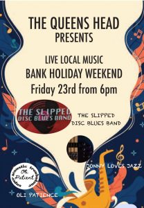 Bank Holiday Weekend - The Queens Head Pub Sheet Petersfield Hampshire - Pubs Near Petersfield - Takeaway Pizza - Pizzas - Cask Ales & Excellent Food